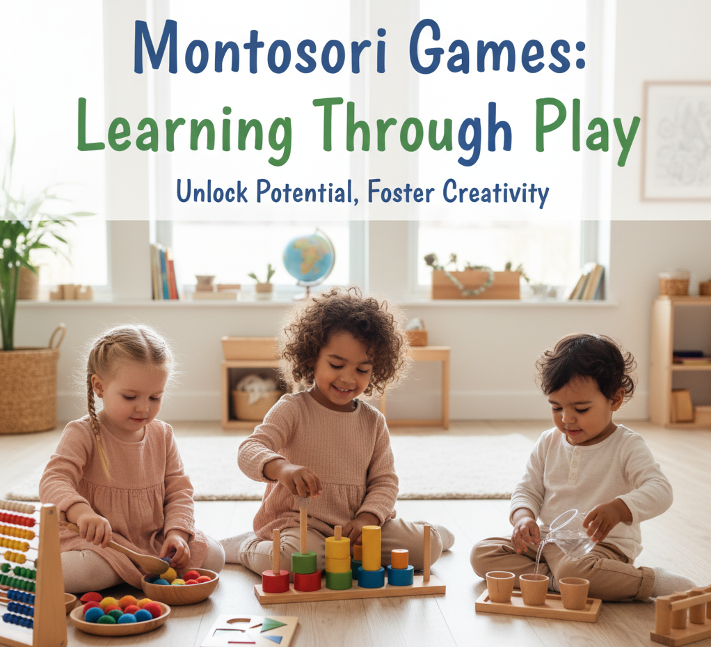 montessori games learning through play